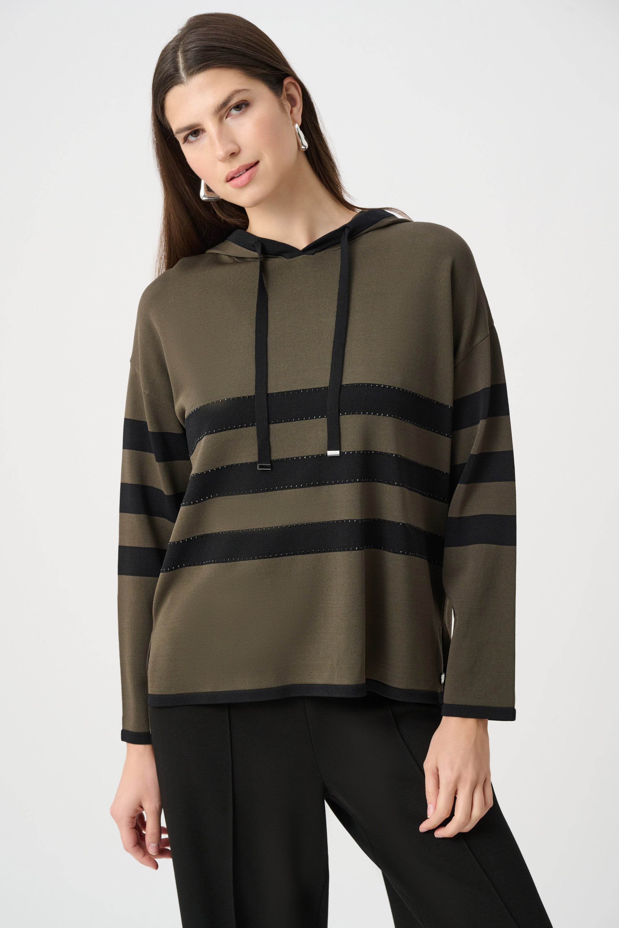 Joseph Ribkoff 263626 in avocado black