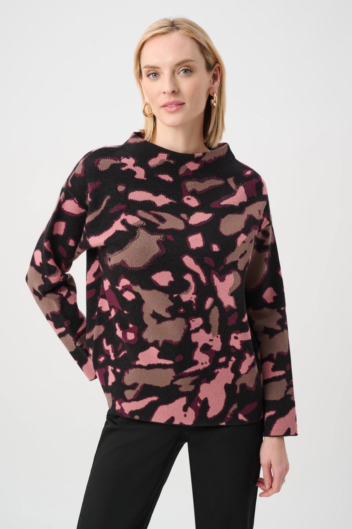 Joseph Ribkoff 263930 in Black/Multi