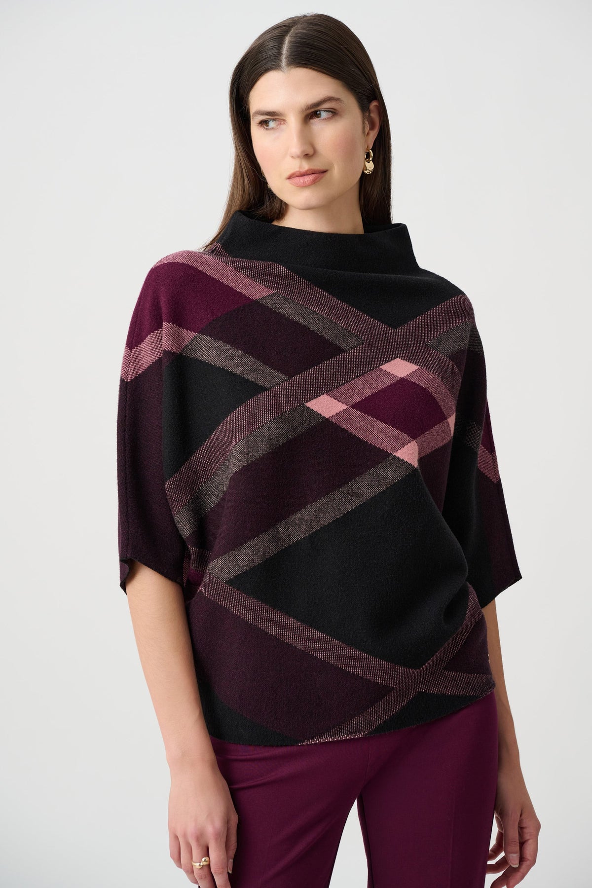 Joseph Ribkoff 263947 Black/Multi