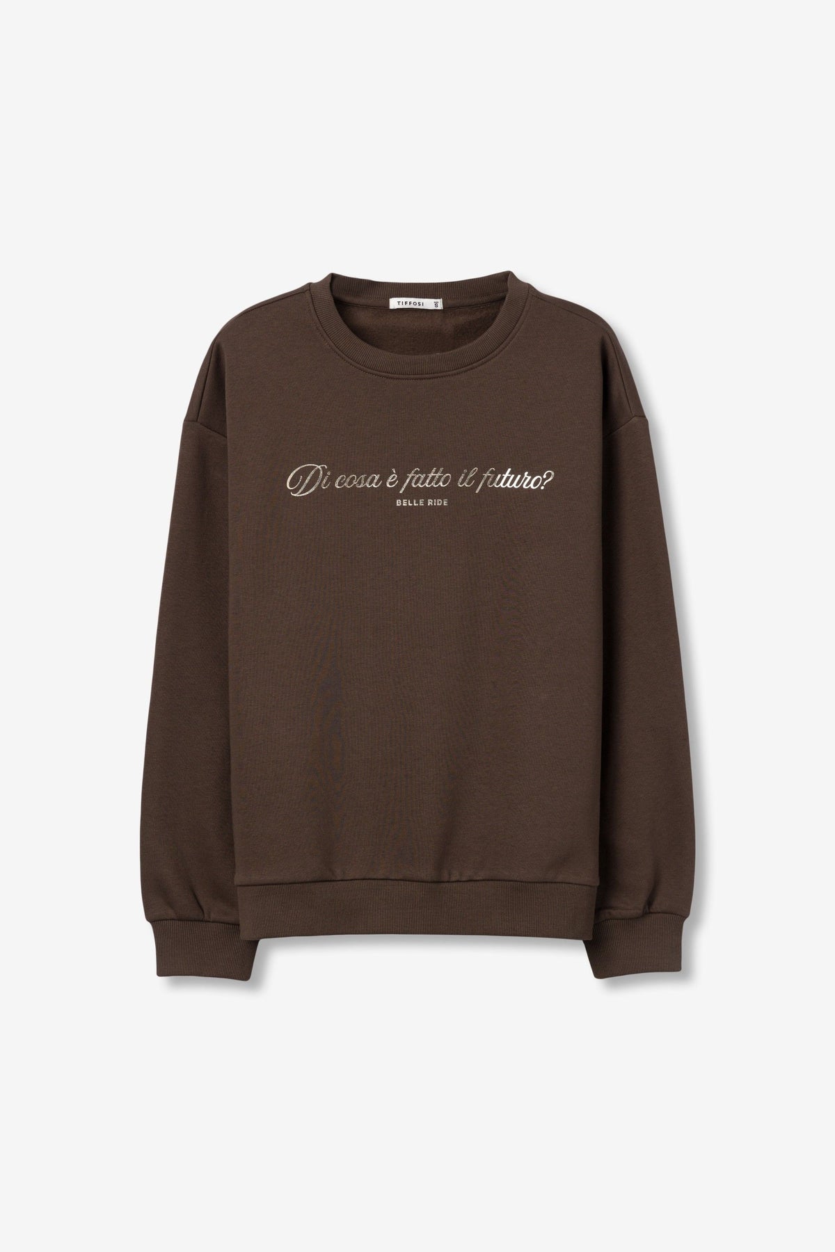 Tiffosi Oceanic chocolate sweatshirt