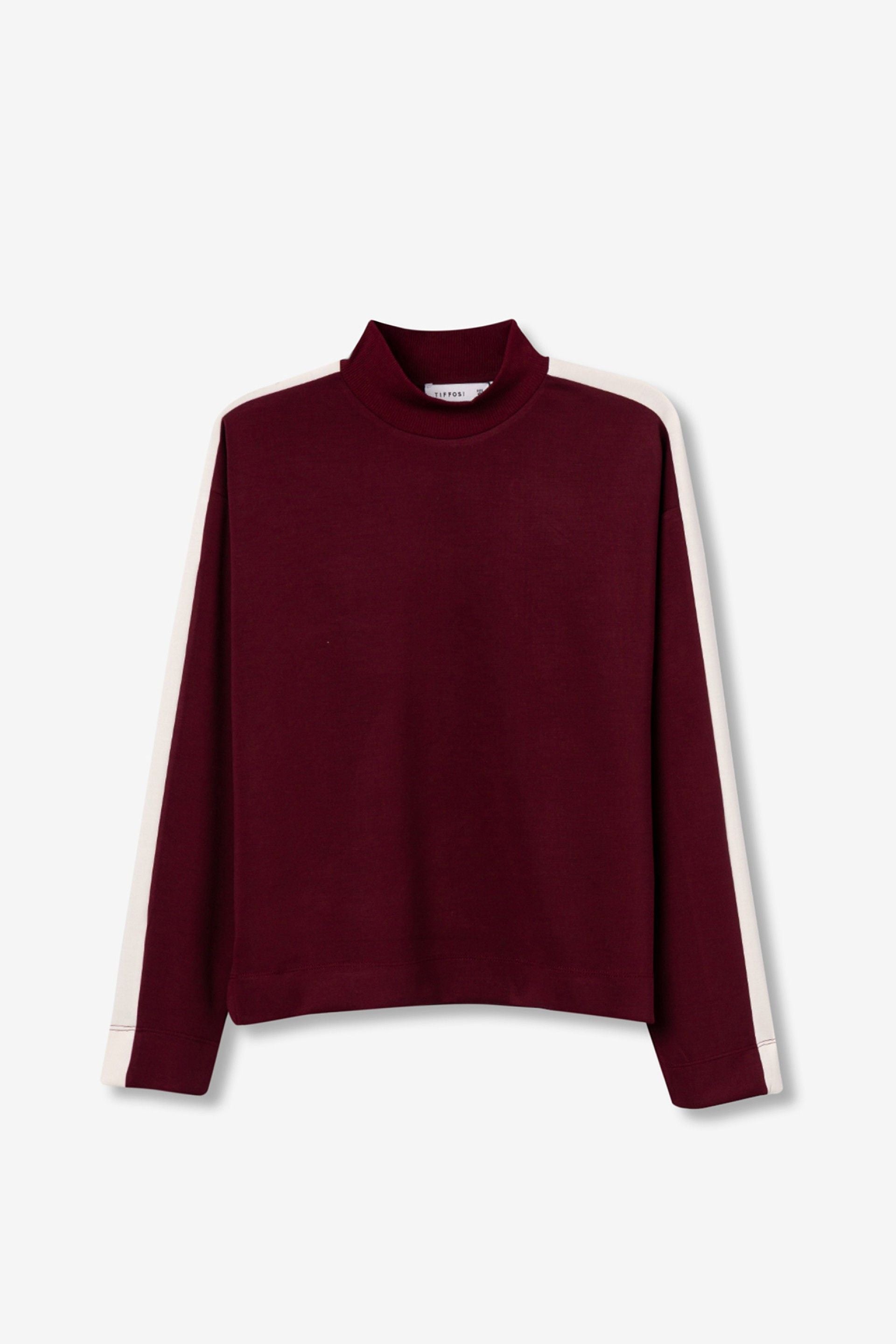 Tiffosi Vanny burgundy sweatshirt