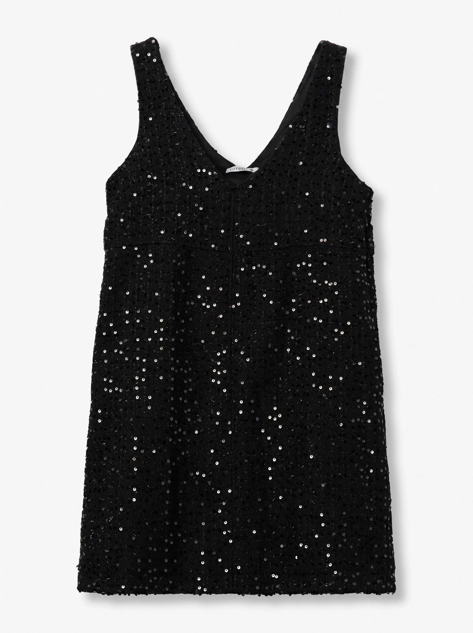 Tiffosi Ivany black sequin dress