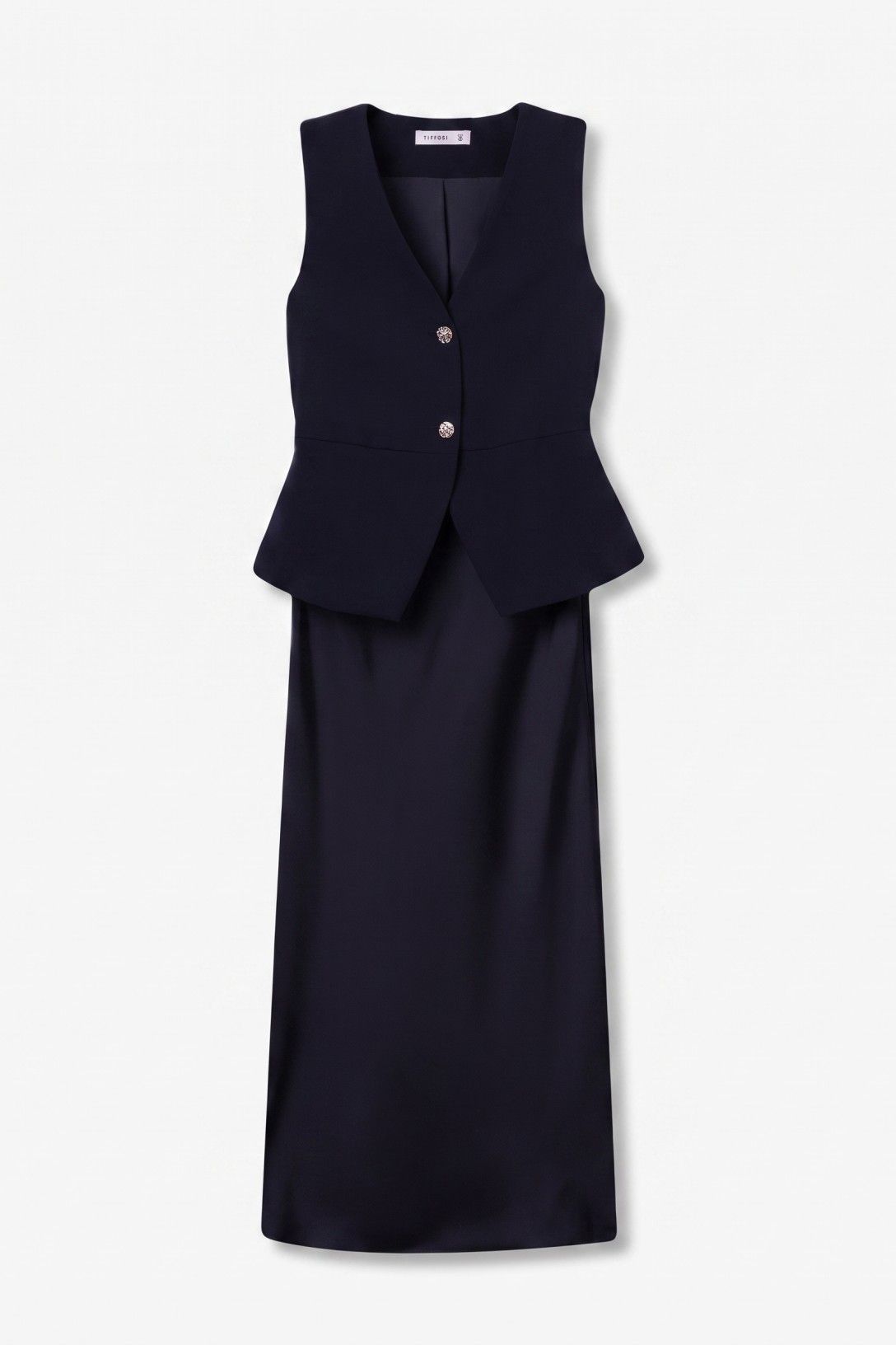 Tiffosi Jerimy navy dress