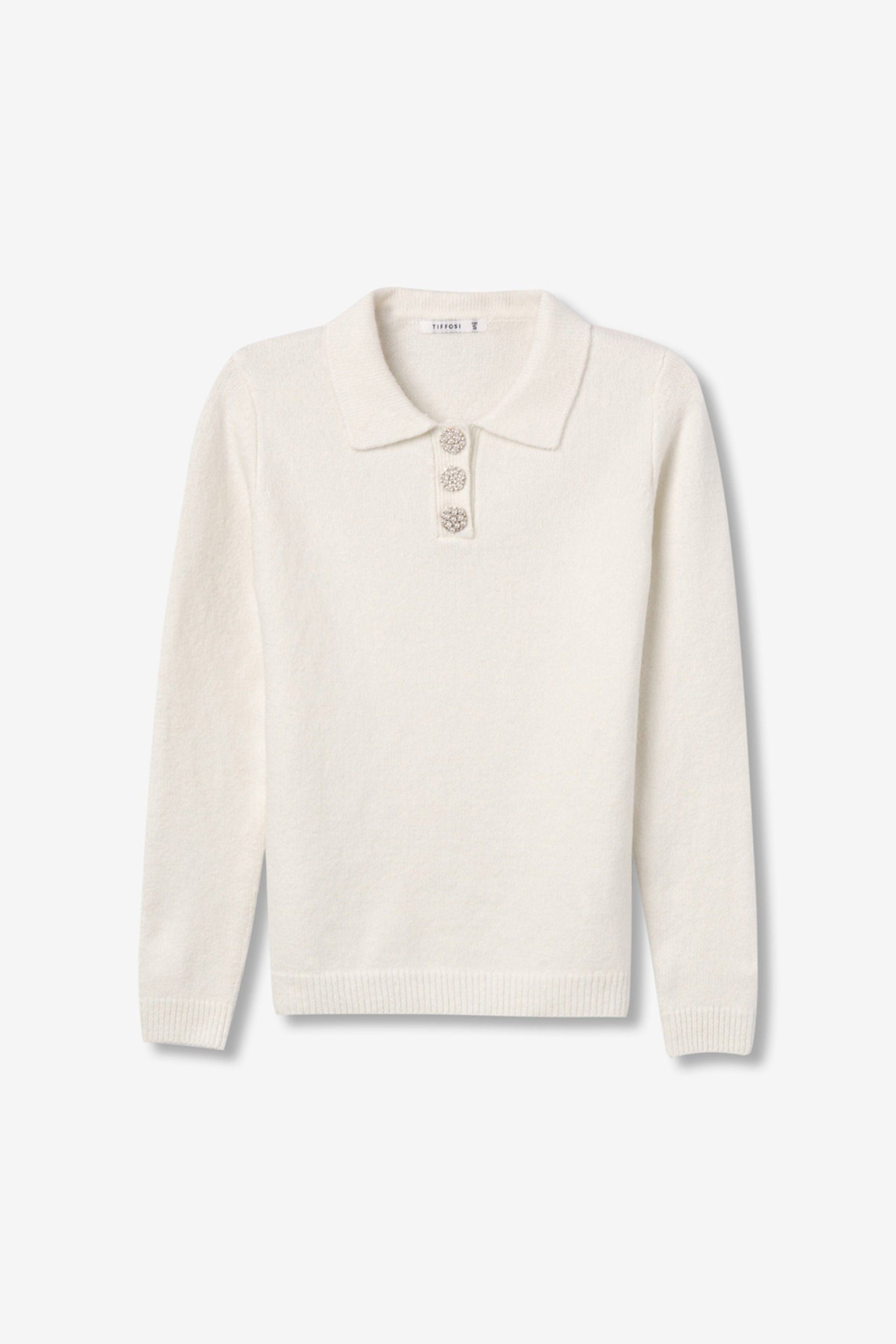 Tiffosi Marilyn off-white jumper