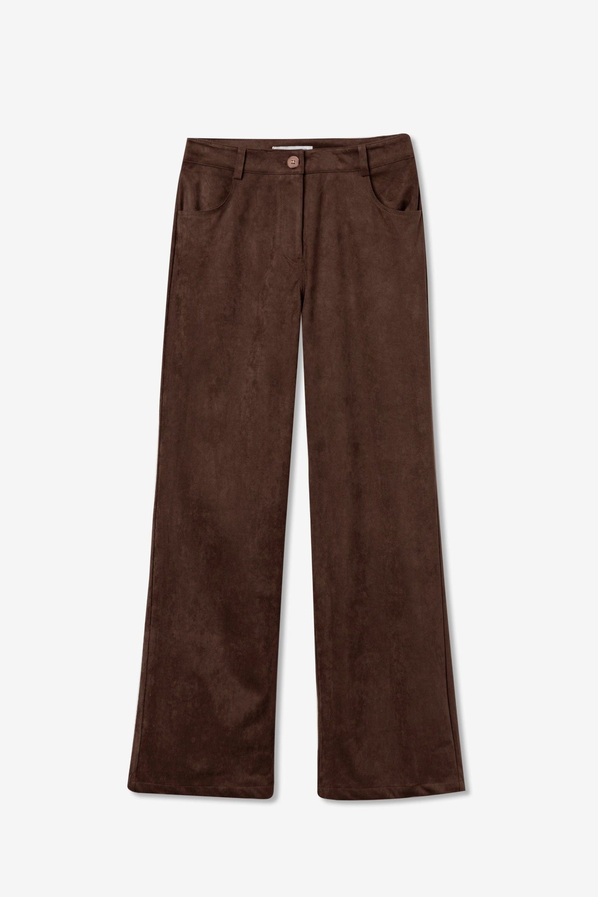Tiffosi Isadora chocolate brown trousers