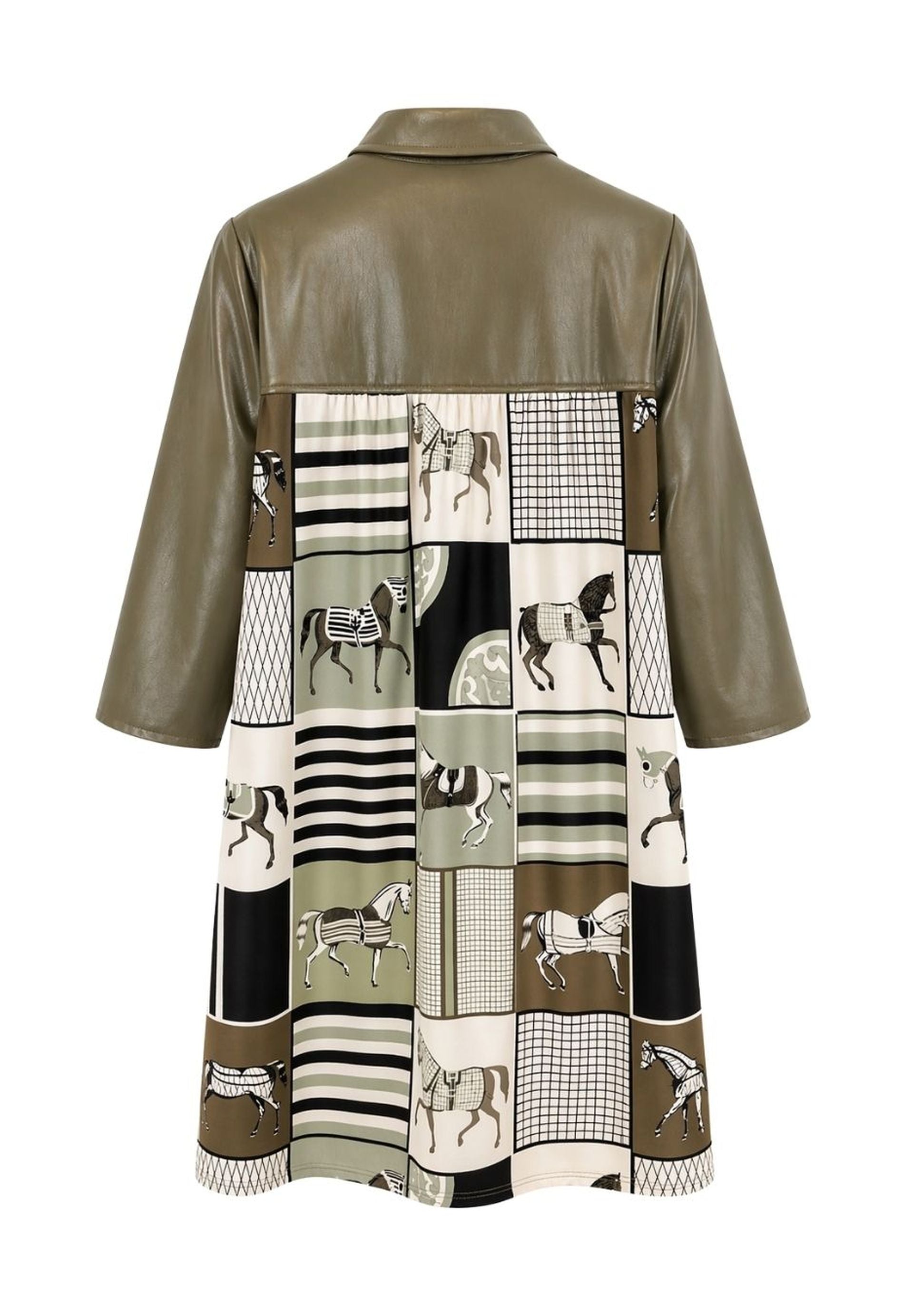 Tuzzi 421502 in khaki, back view