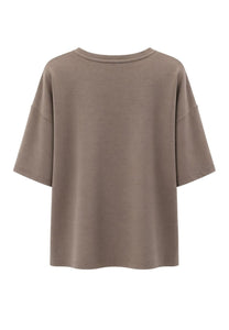 Tuzzi 424454 in taupe, back view