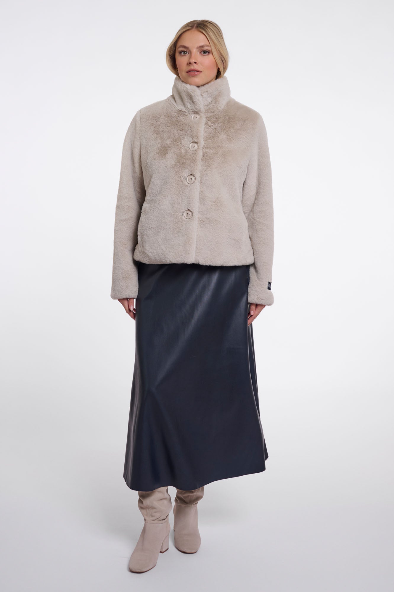 Rino & Pelle Vie 7002611 jacket in Birch