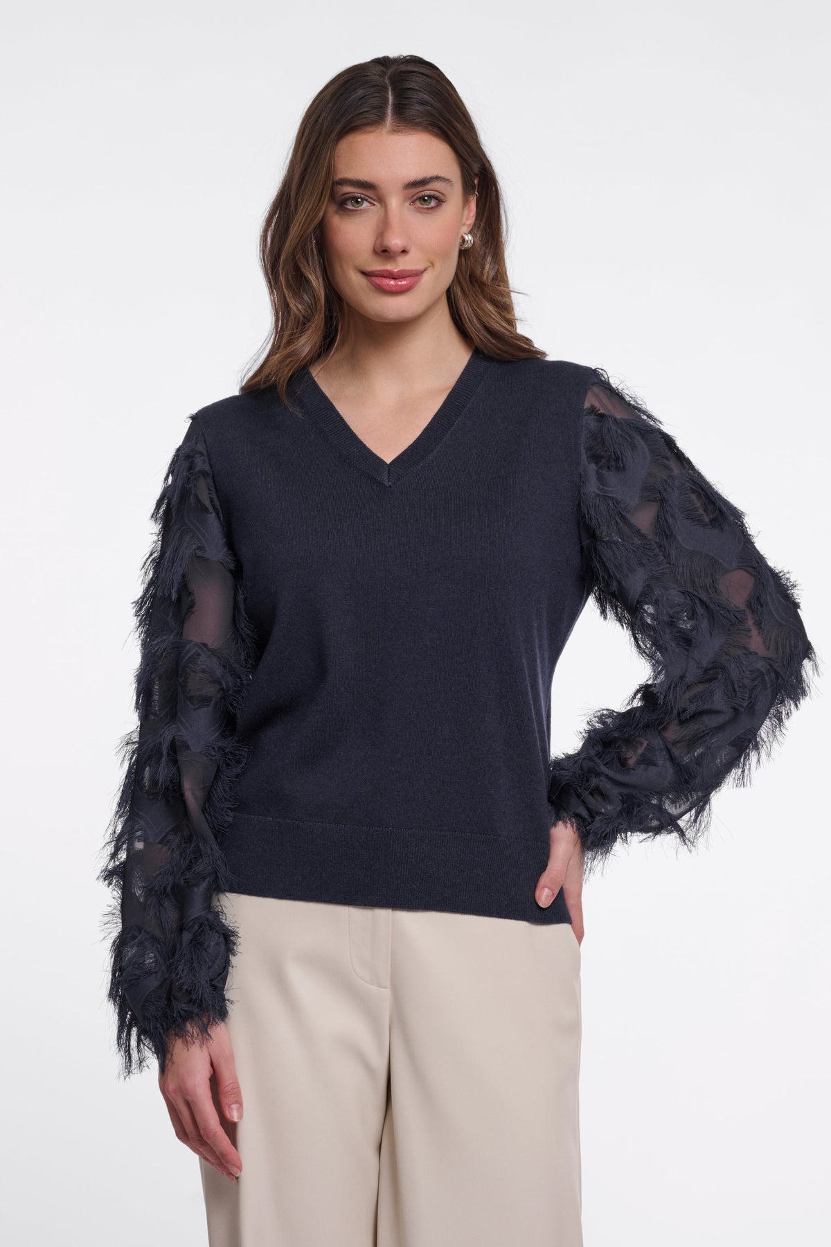Rino & Pelle Rhode 7002611 jumper in Dark Navy