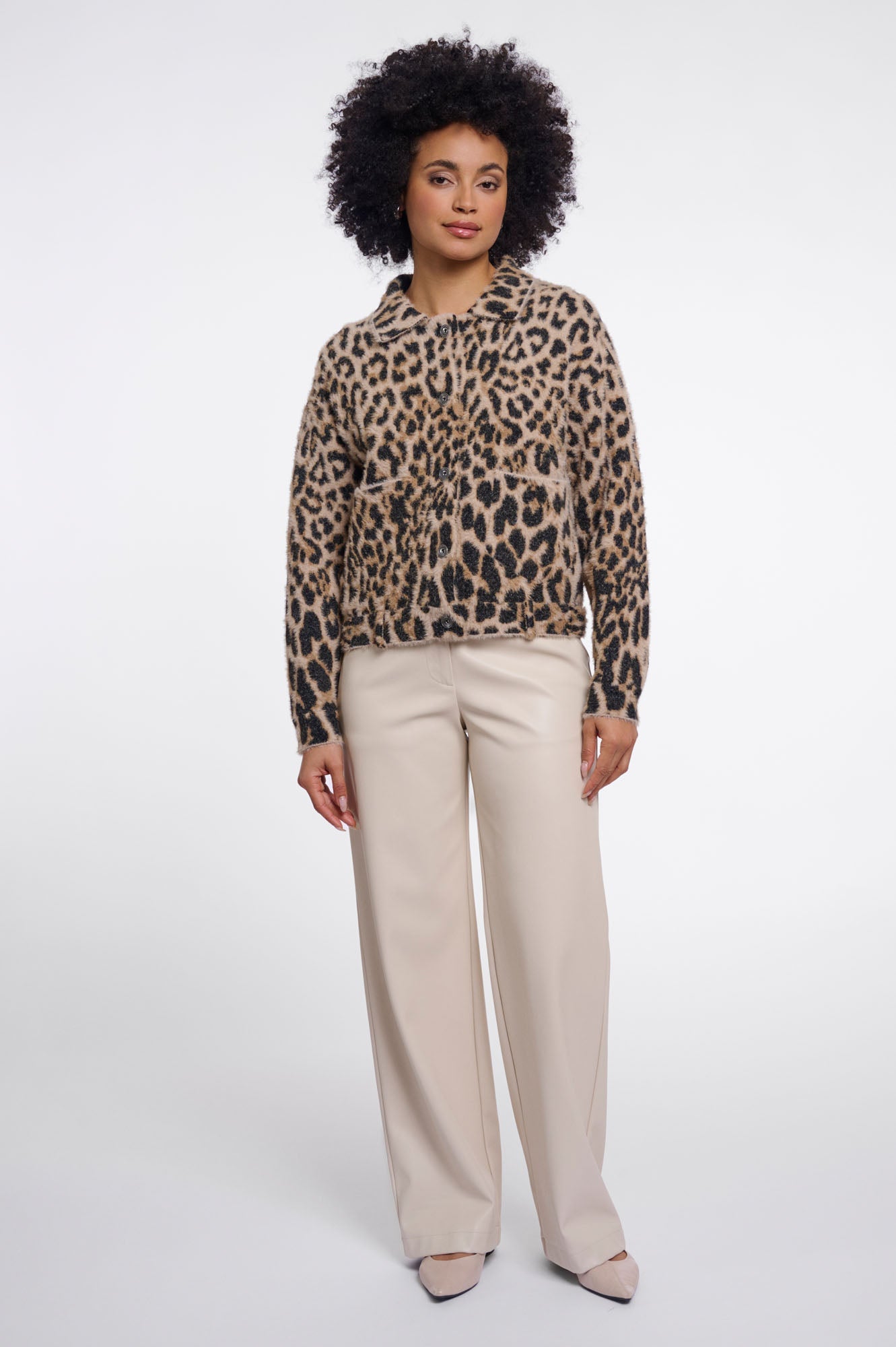 Rino & Pelle Bubbly jacket in Leopard Print